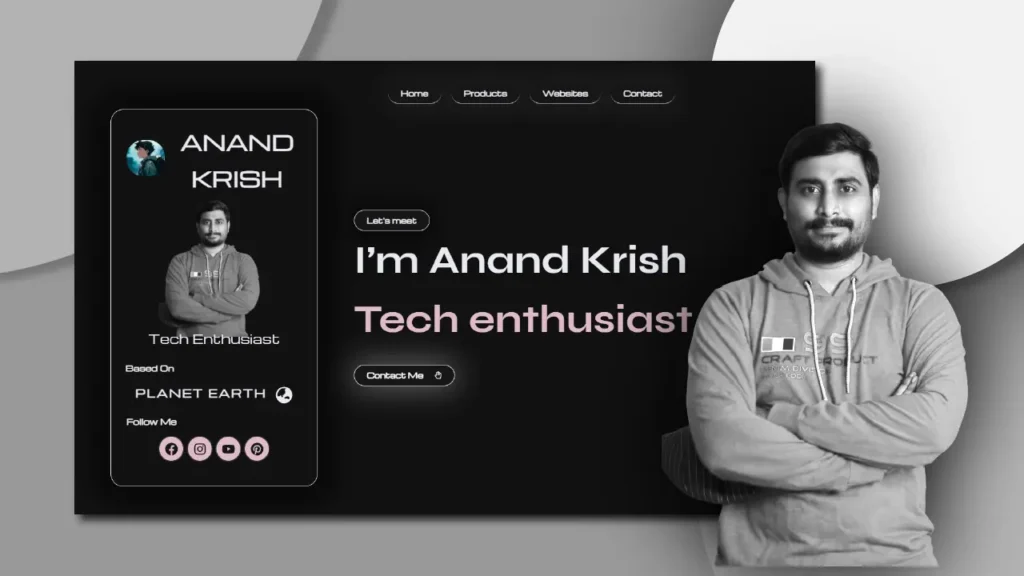 Mr anandkrish demo page